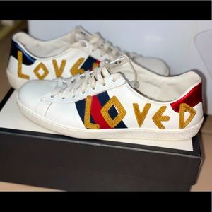 Gucci Multicolor New Ace Loved Low-top Sneakers